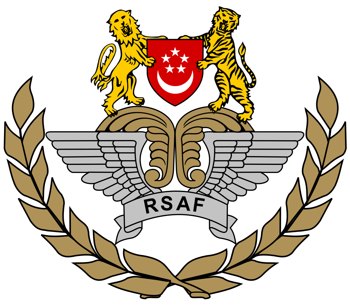 RSAF logo.